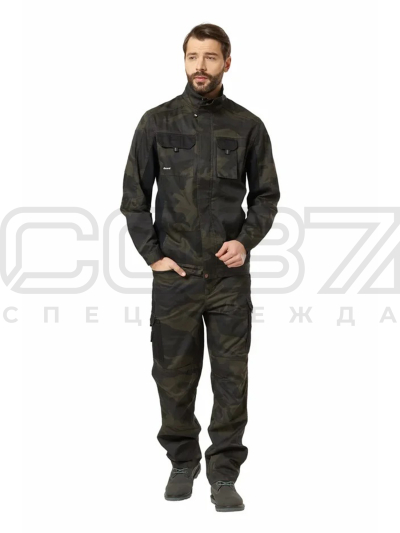 Куртка демисезонная Armor цв.хаки чёрный тк.смесовая 1